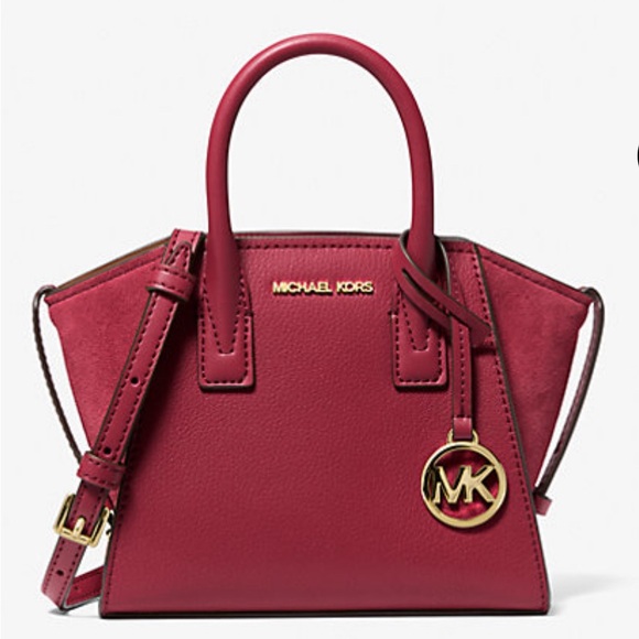 Michael Kors Avril Cherry Satchel Crossbody - Picture 1 of 4